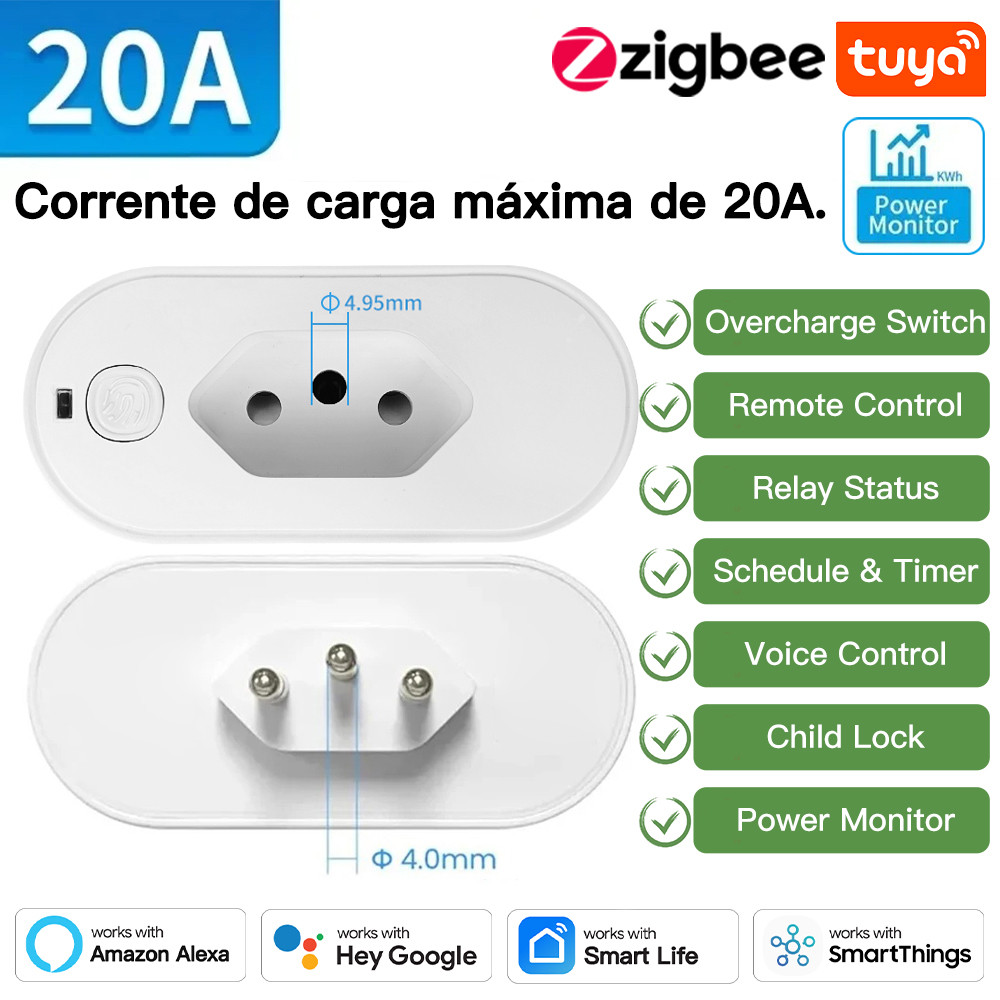 Adaptador Tomada Inteligente 20A - Imagem 3